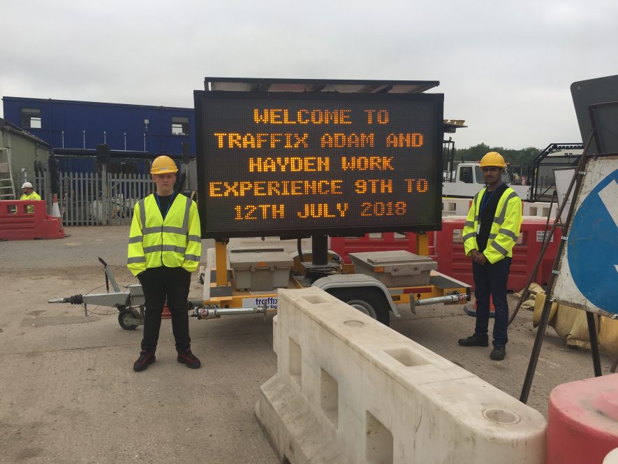 Work experience students excel Work experience students excel