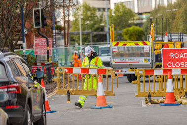 TM operatives working on urban traffic management