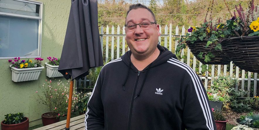 gardeners-question-time Traffic operative Lee Foster has created a Peace Garden at our Solihull Head Office