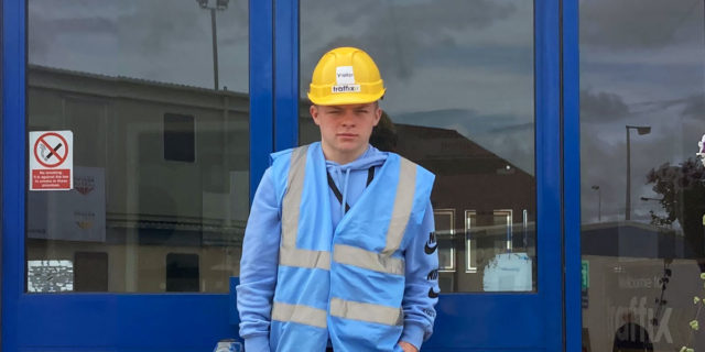 Jack Jack on work experience at Traffix