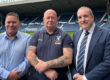 From left to right, Gary Wallis, Derek Vinning, Howard Lewis-Jones.