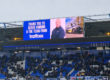a banner displayed at birmingham city fc thanking traffix for their work